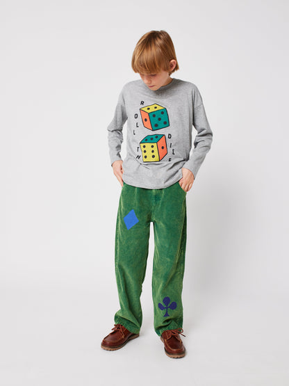 52B.B225AC015_041 # Παιδική Μακρυμάνικη Μπλούζα Roll the Dice
