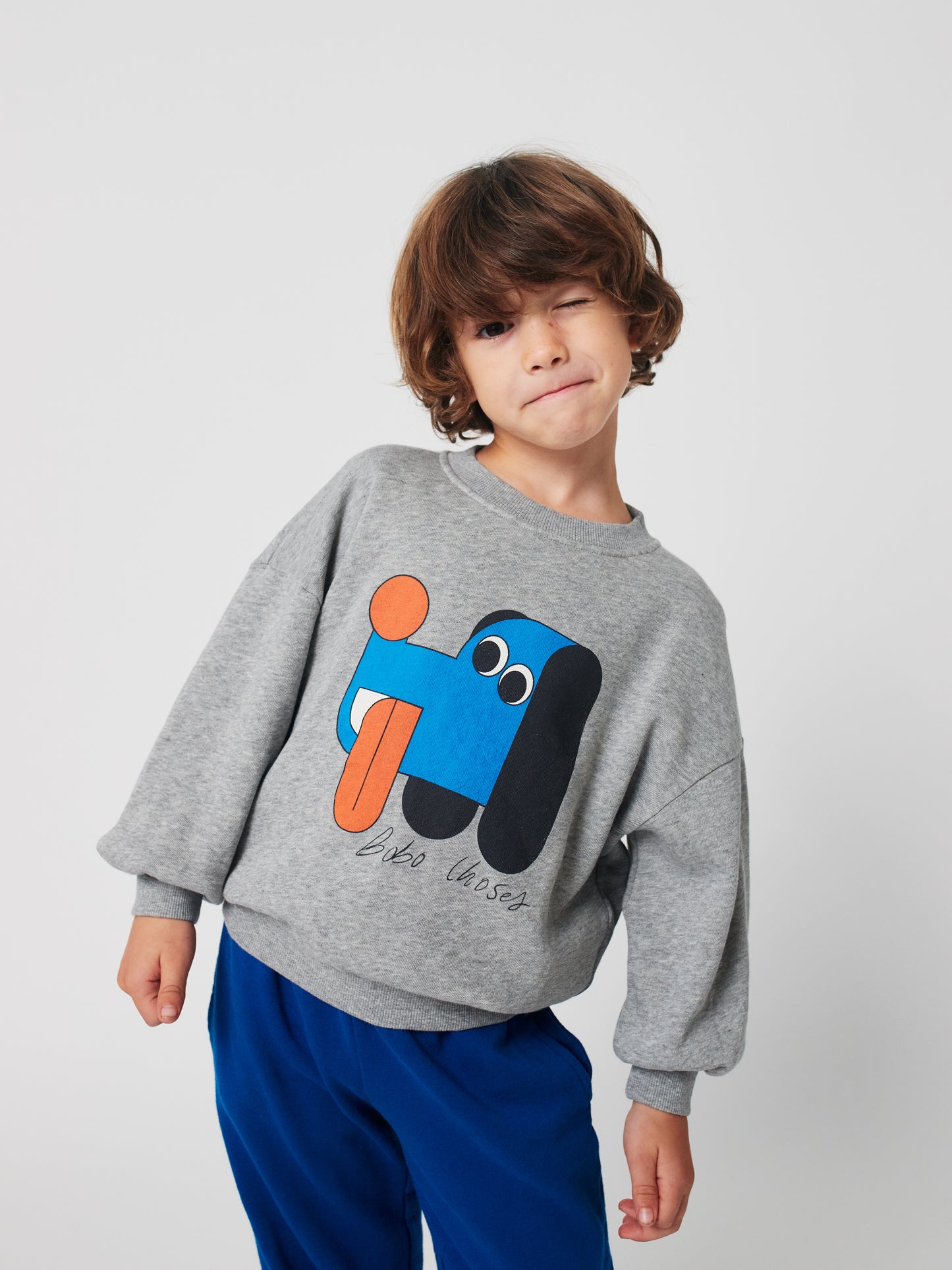 52B.B225AC031_041 # Kids Sweatshirt Doggy Mate 