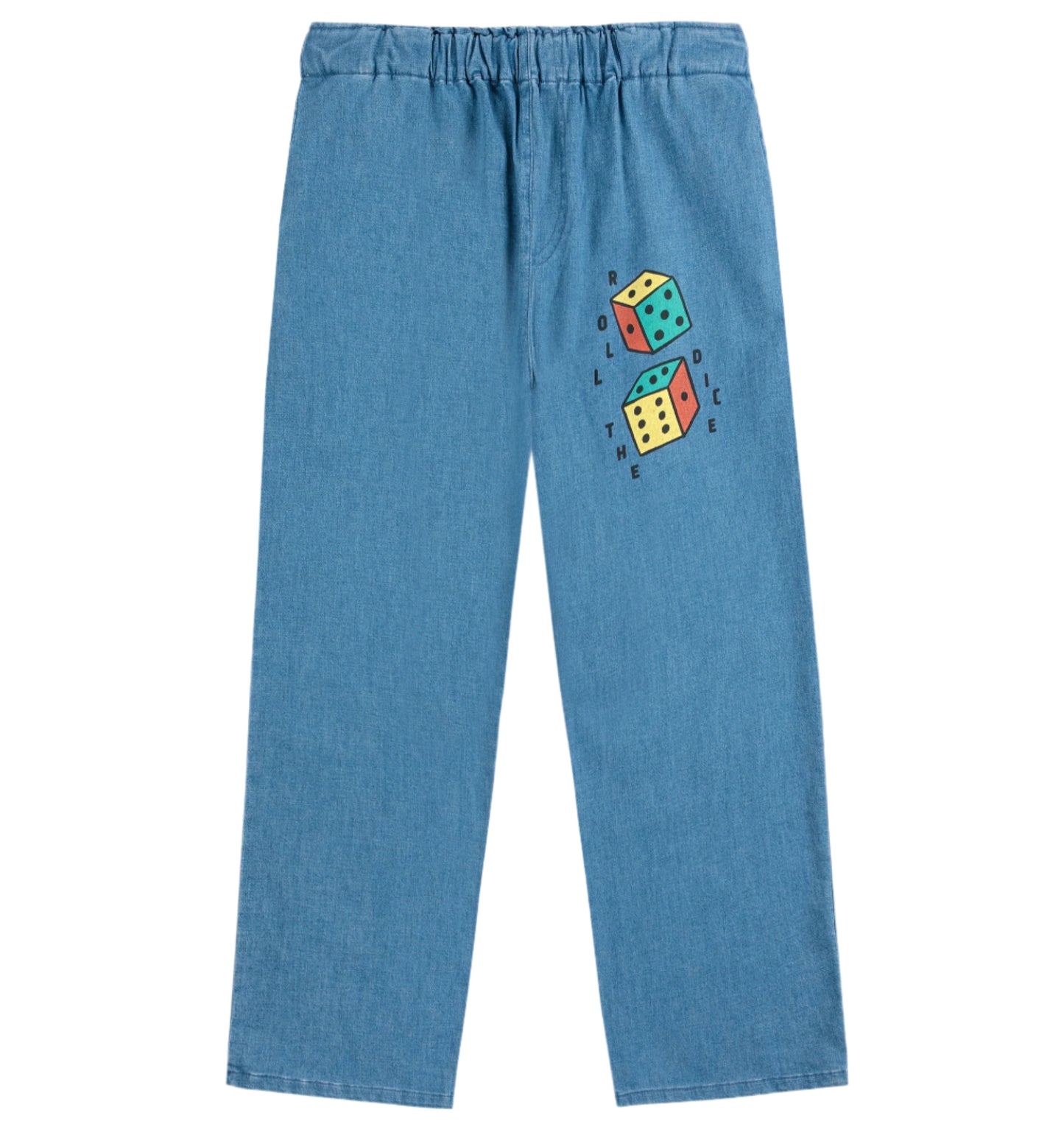 52B.B225AC075_411 # Παιδικό Παντελόνι Τζιν Roll the Dice