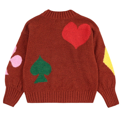 52B.B225AC112_641 # Παιδικό Πουλόβερ Bobo Joker