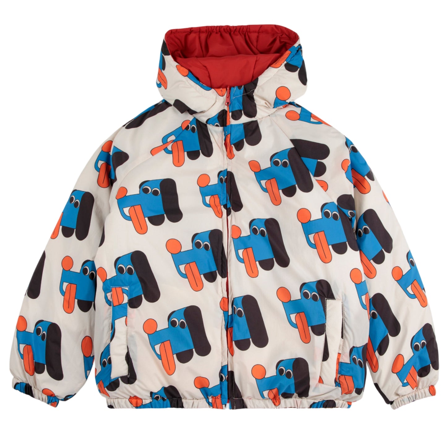 52B.B225AC118_199 # Παιδικό Μπουφάν Διπλής Όψης Doggy Mate