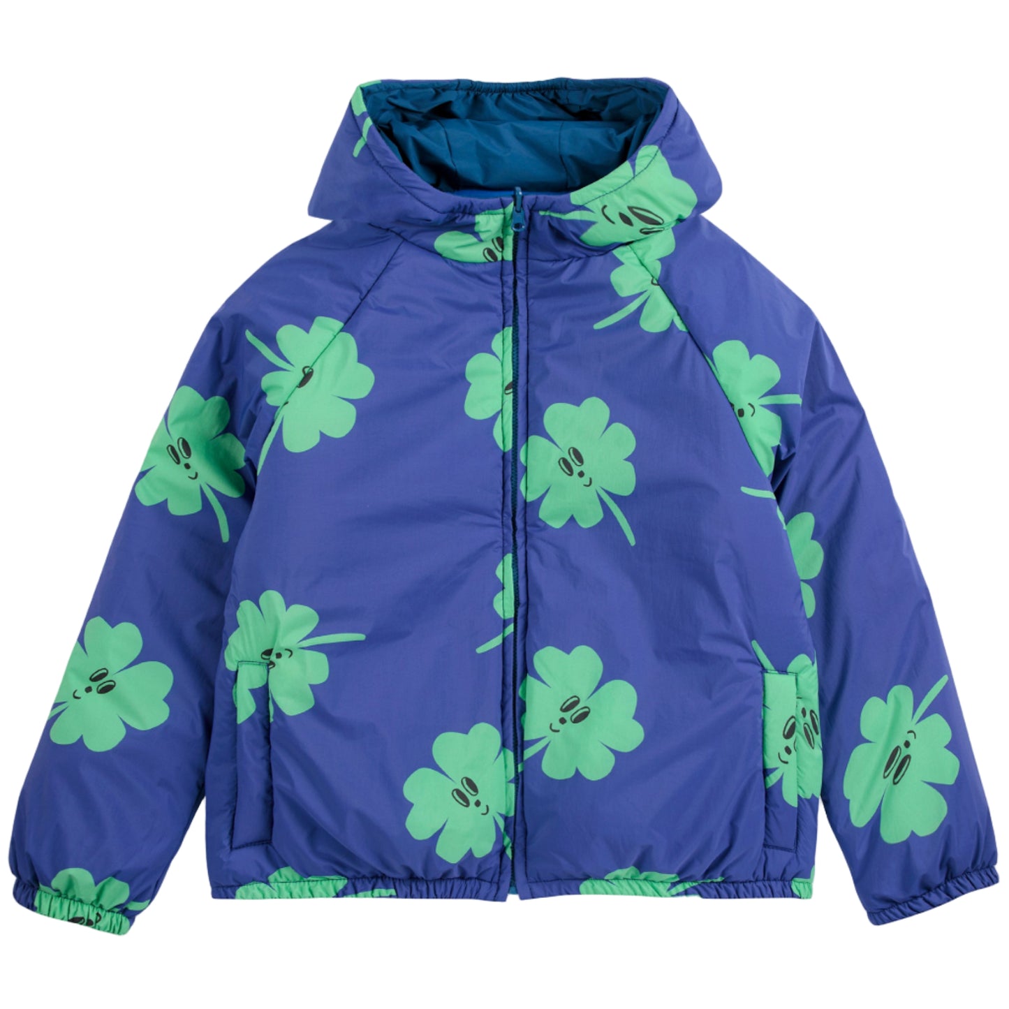 52B.B225AC119_511 # Παιδικό Μπουφάν Διπλής Όψης Lucky Clover