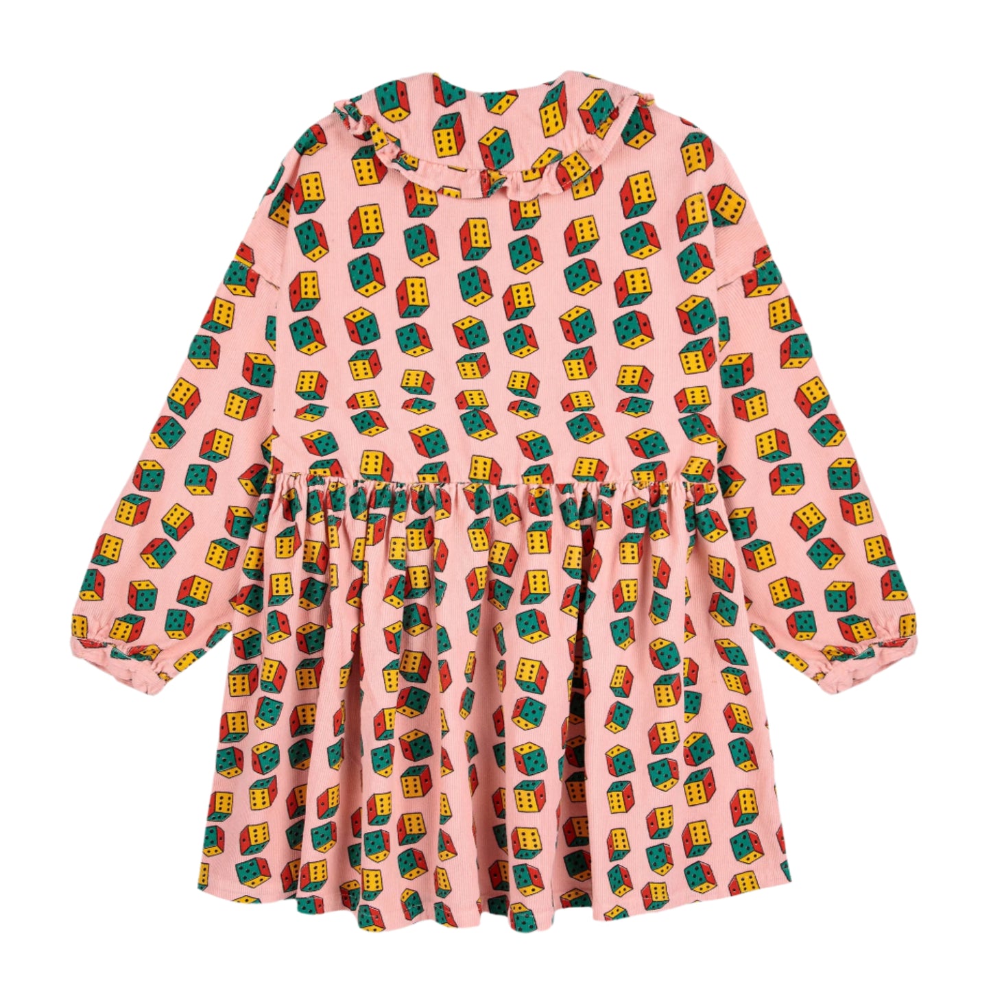 52B.B225AC146_661 # Παιδικό Κοτλέ Φόρεμα Dices