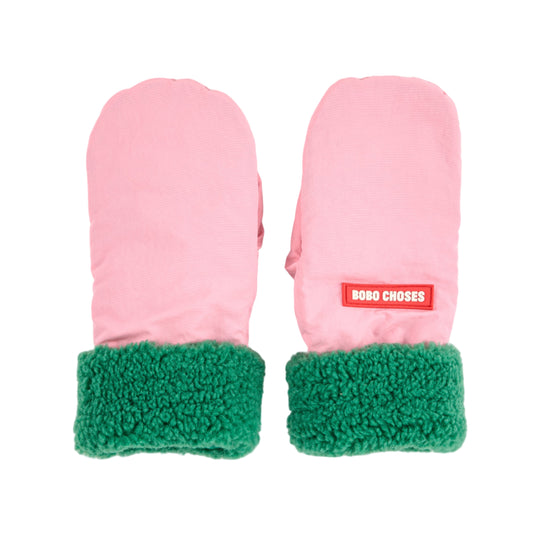 52B.B225AI027_661 # Παιδικά Γάντια Bicolor Pink