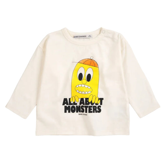 62B.B226AB042_199 # Baby Long-Sleeved T-Shirt Bigtooth Lemon
