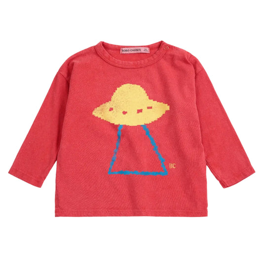 62B.B226AB044_611 # Baby Long Sleeve T-Shirt Pixel Abduction