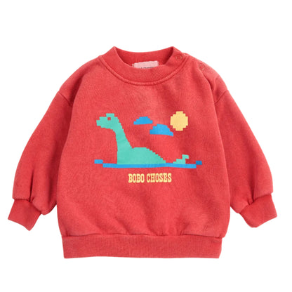 62B.B226AB060_611 # Baby Sweatshirt Lake Monster