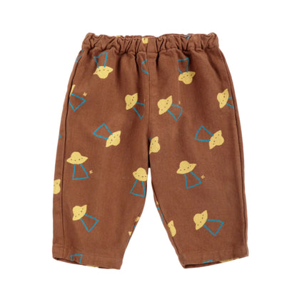 62B.B226AB075_211 # Baby Trousers Pixel Abduction Brown