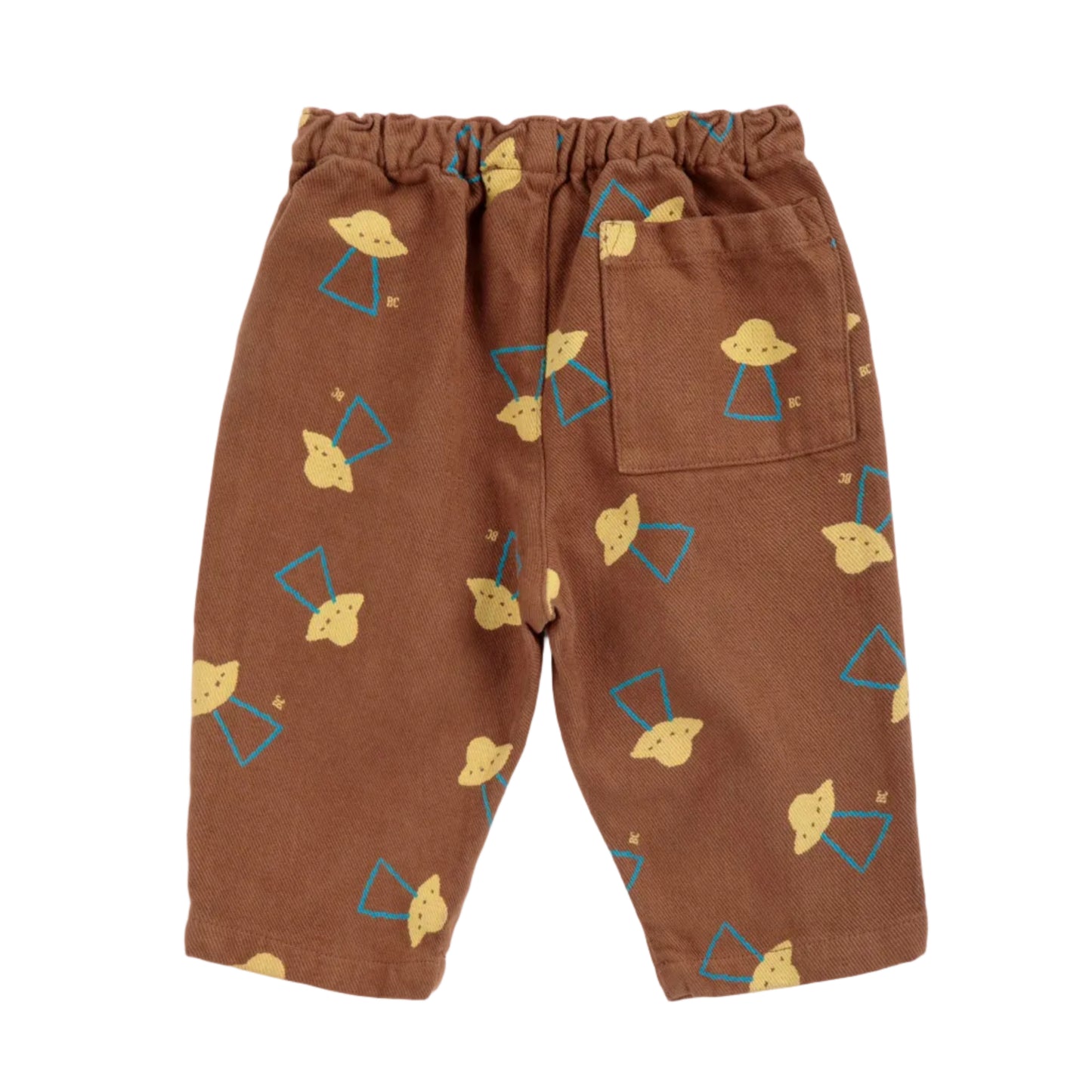 62B.B226AB075_211 # Baby Trousers Pixel Abduction Brown