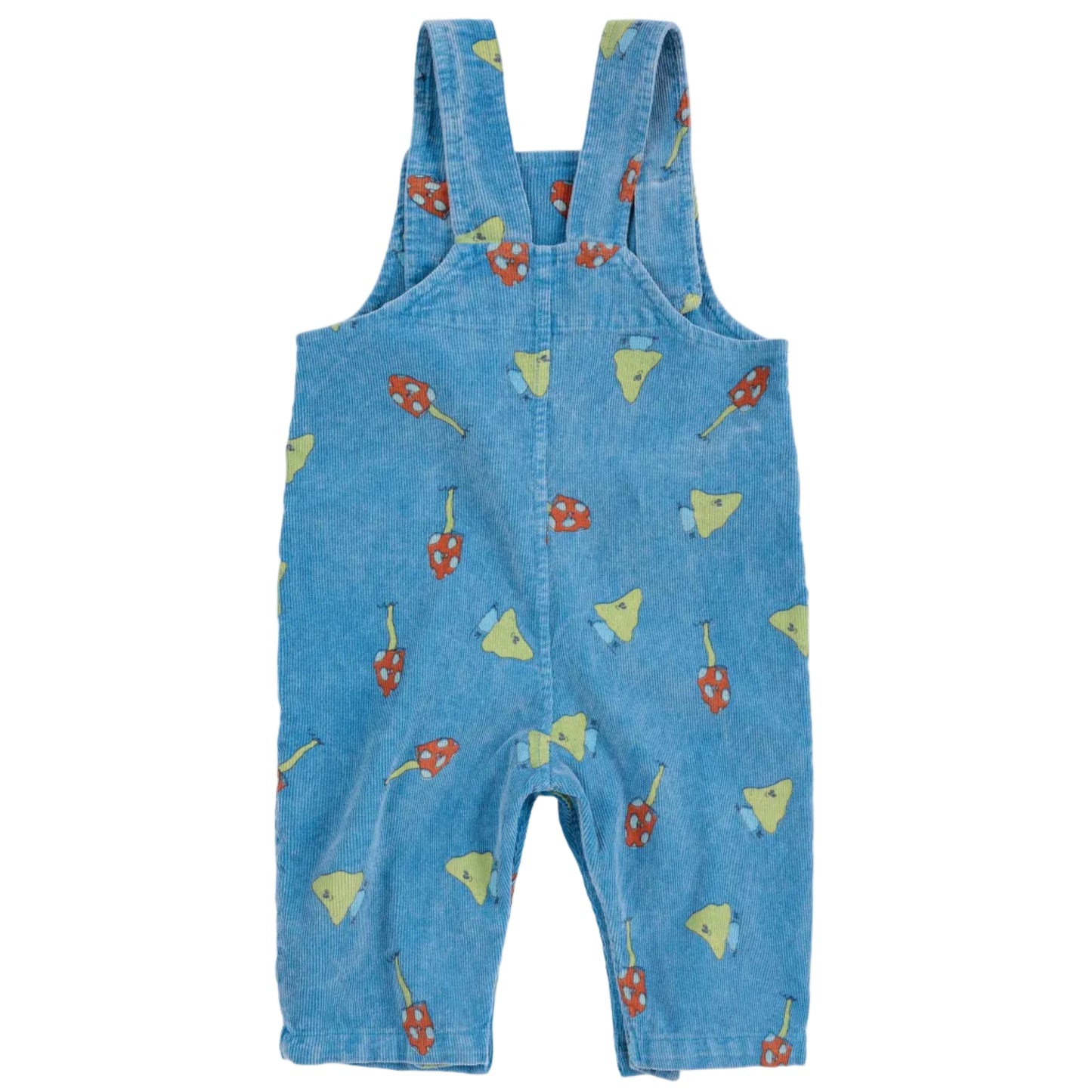 62B.B226AB084_421 # Baby Corduroy Dungaree Mush Monster Duo 