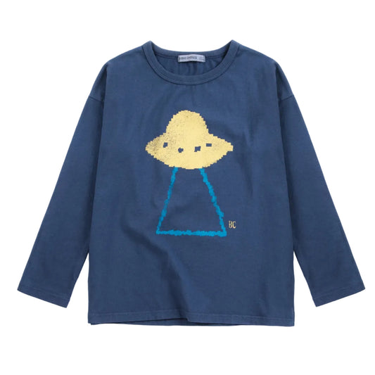 62B.B226AC013_411 # Παιδική Μακρυμάνικη Μπλούζα T-Shirt Pixel Abduction Blue