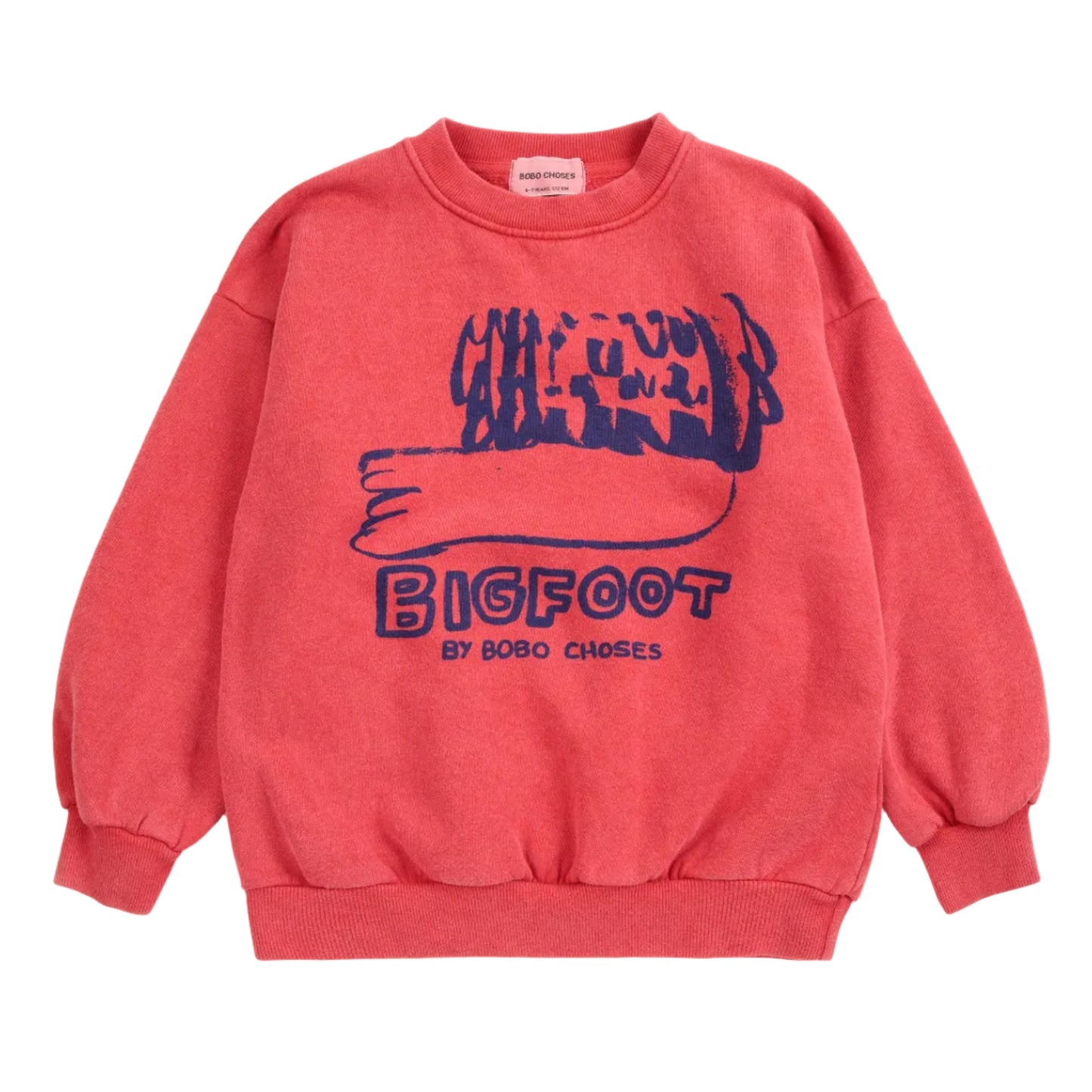 62B.B226AC032_611 # Kids Sweatshirt Bigfoot Red