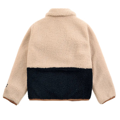 62B.B226AC098_211 # Παιδικό Μπουφάν Φλις Pixel Abduction Beige