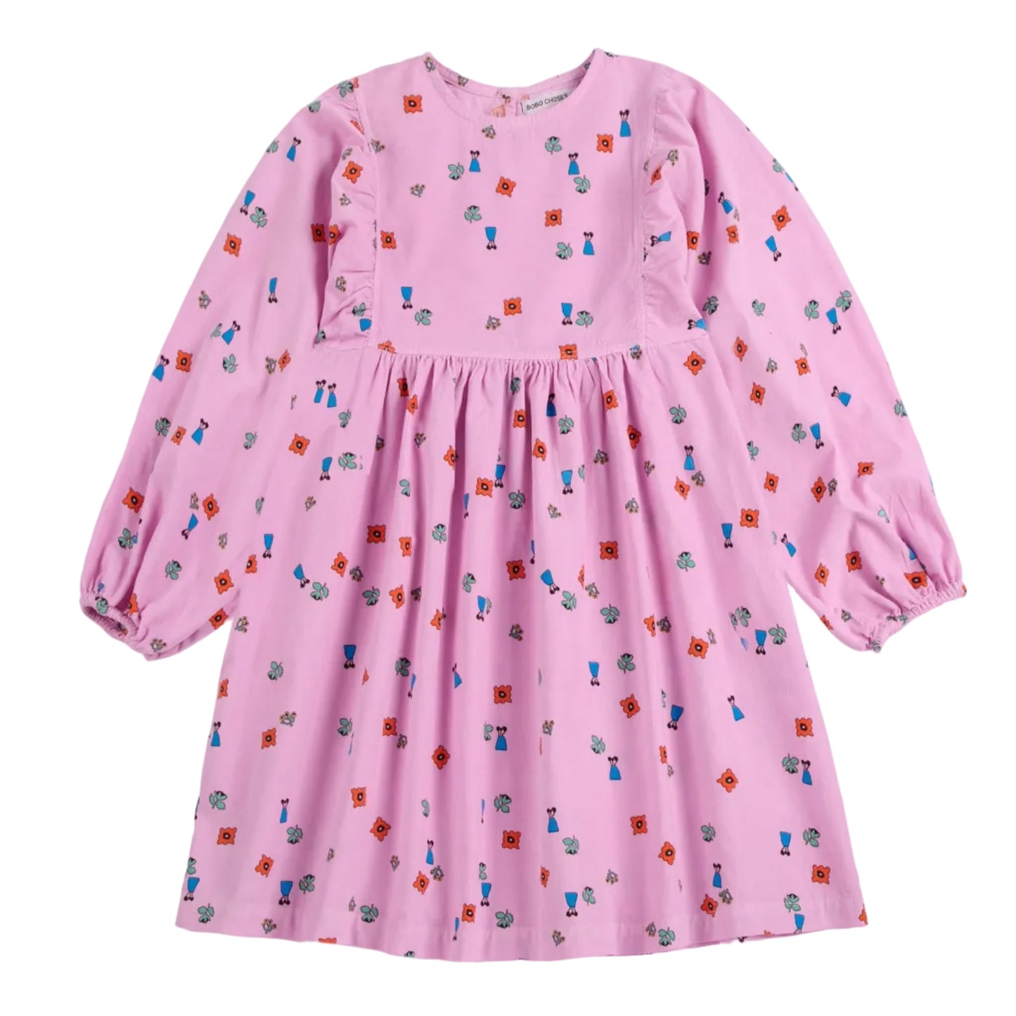62B.B226AC130_661 # Kids Long Sleeve Dress Blossom