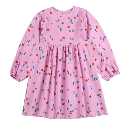 62B.B226AC130_661 # Kids Long Sleeve Dress Blossom