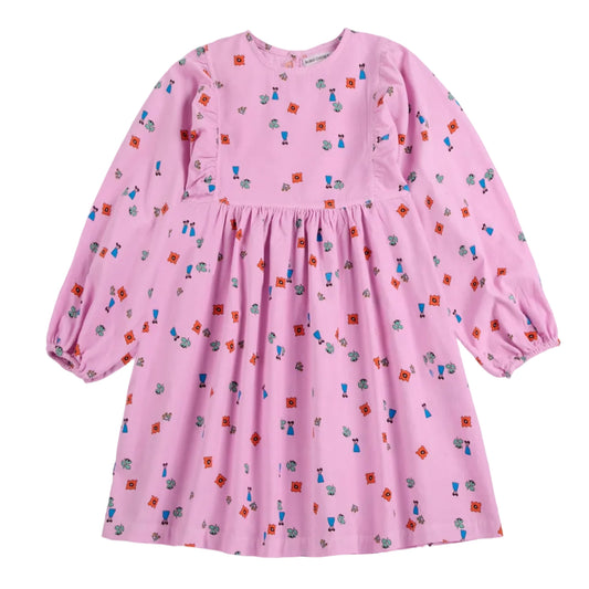 62B.B226AC130_661 # Kids Long Sleeve Dress Blossom