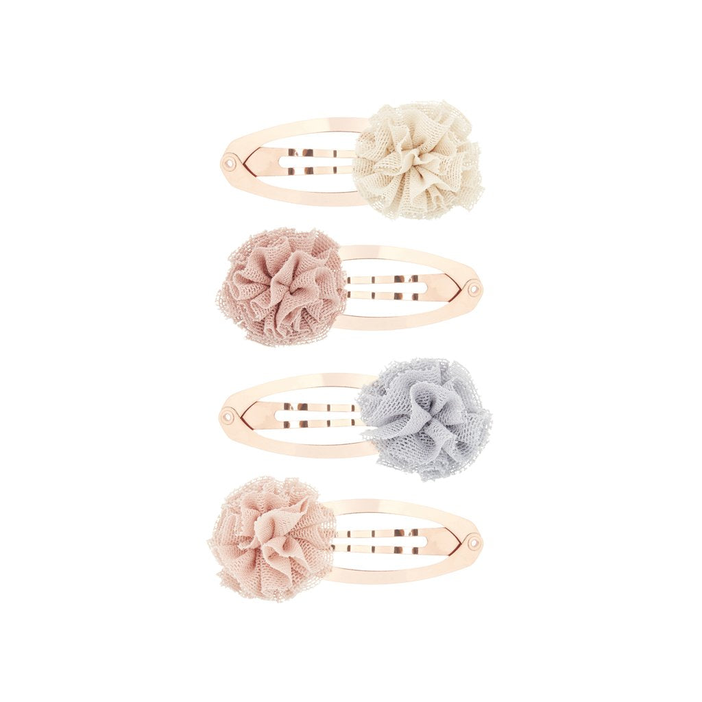 Σετ Παιδικά Κλιπ Μαλλιών Ballerina Pom Pom