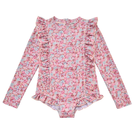 Παιδικό Ολόσωμο Μαγιώ Aurelie Pink Sweet Pastel