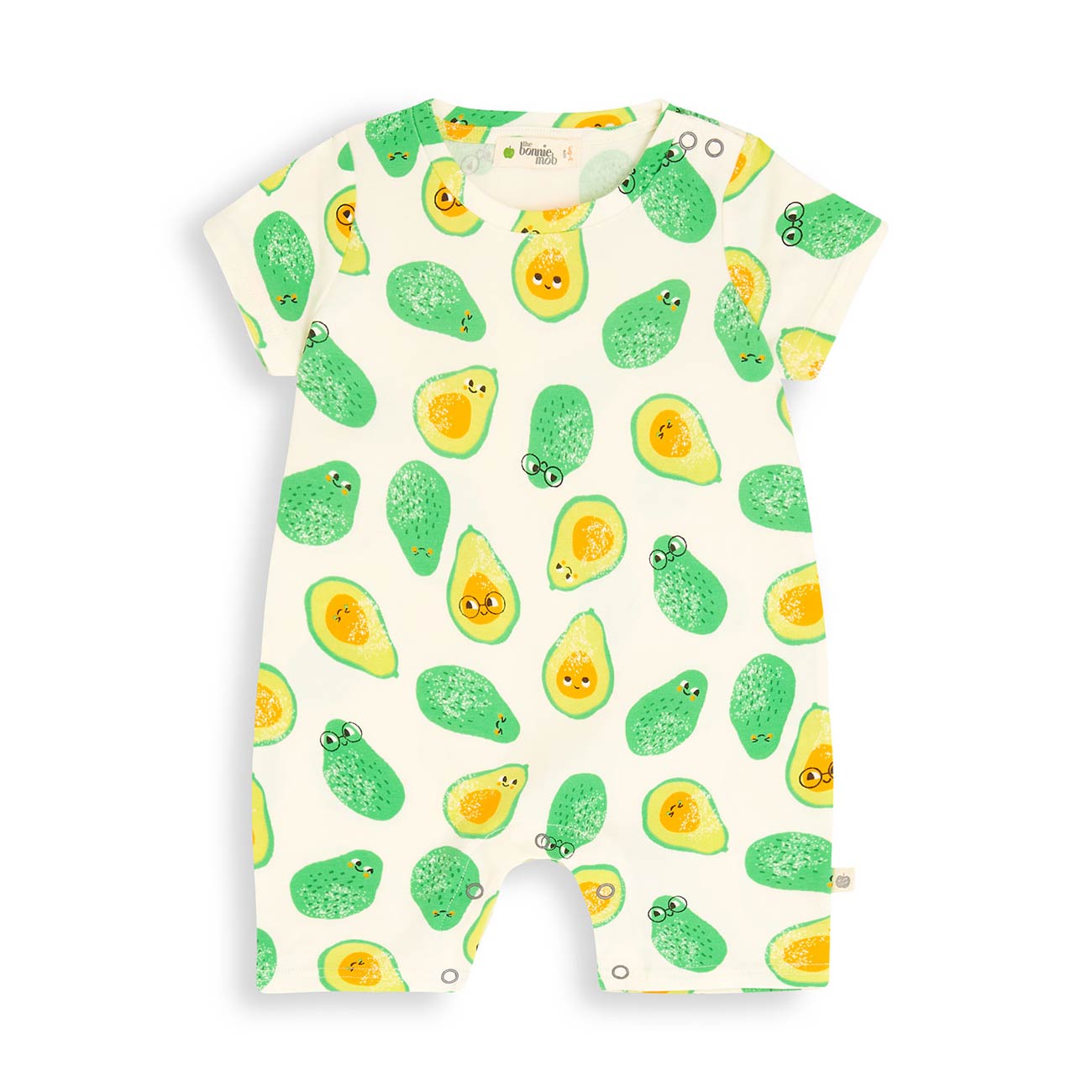 Βρεφικό Κοντομάνικο Φορμάκι Avocado