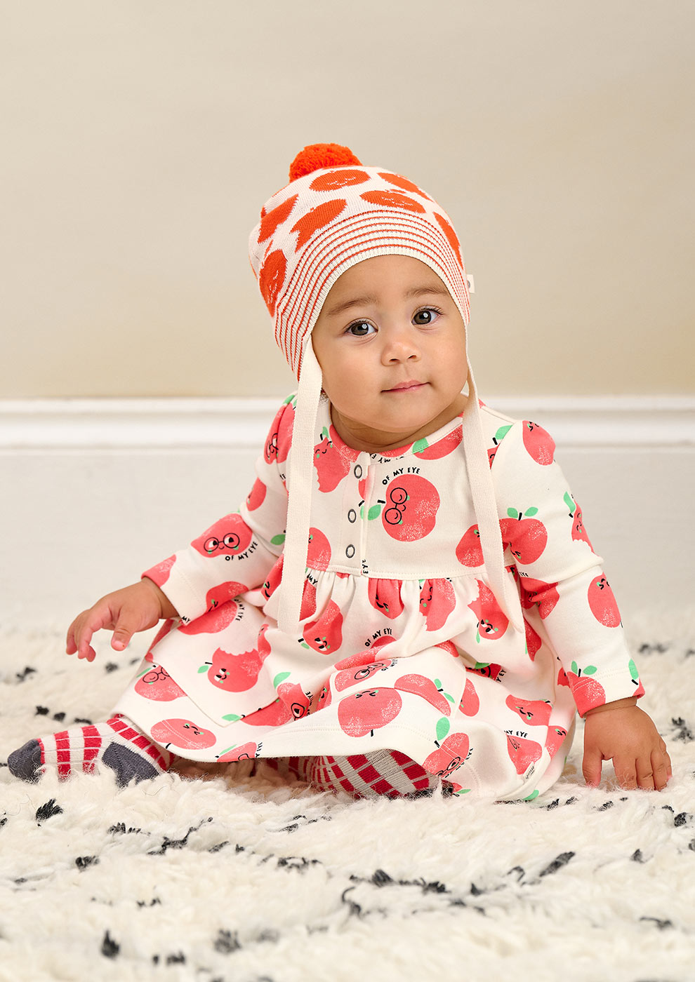 Βρεφικό Φόρεμα Apples