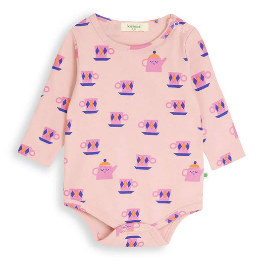 Βρεφικό Μακρυμάνικο Φορμάκι Tea Time