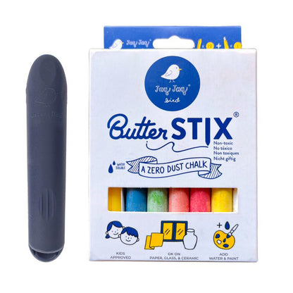 Σετ Κιμωλίες Butterstix Χρωματιστές και Θήκη