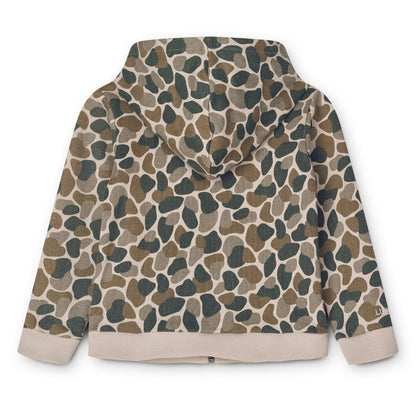 Παιδική Ζακέτα Φούτερ Camouflage / Green Multi Mix