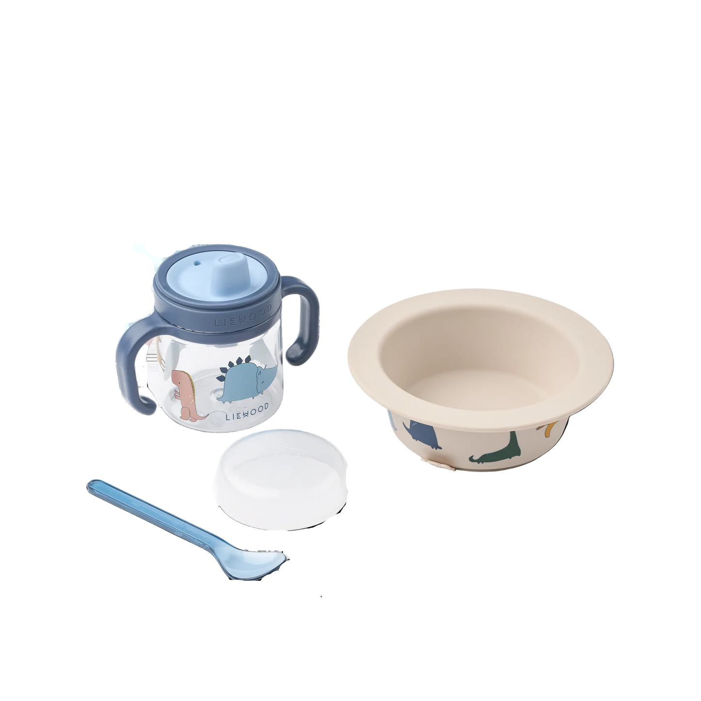 Tableware Set with Bowl Becket Dino Roar