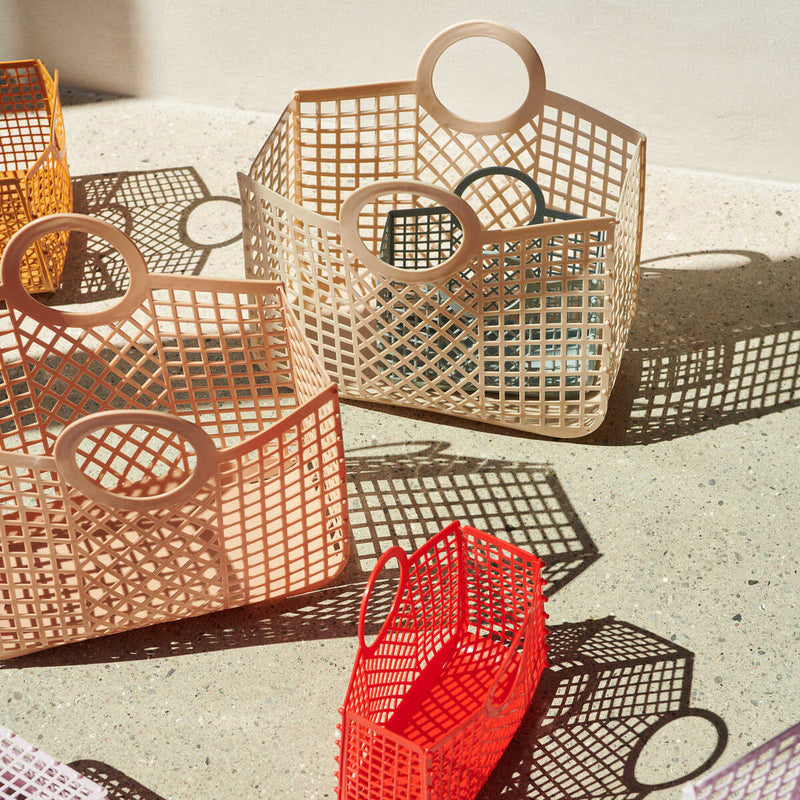 Καλάθι Retro Bloom Dusty mint