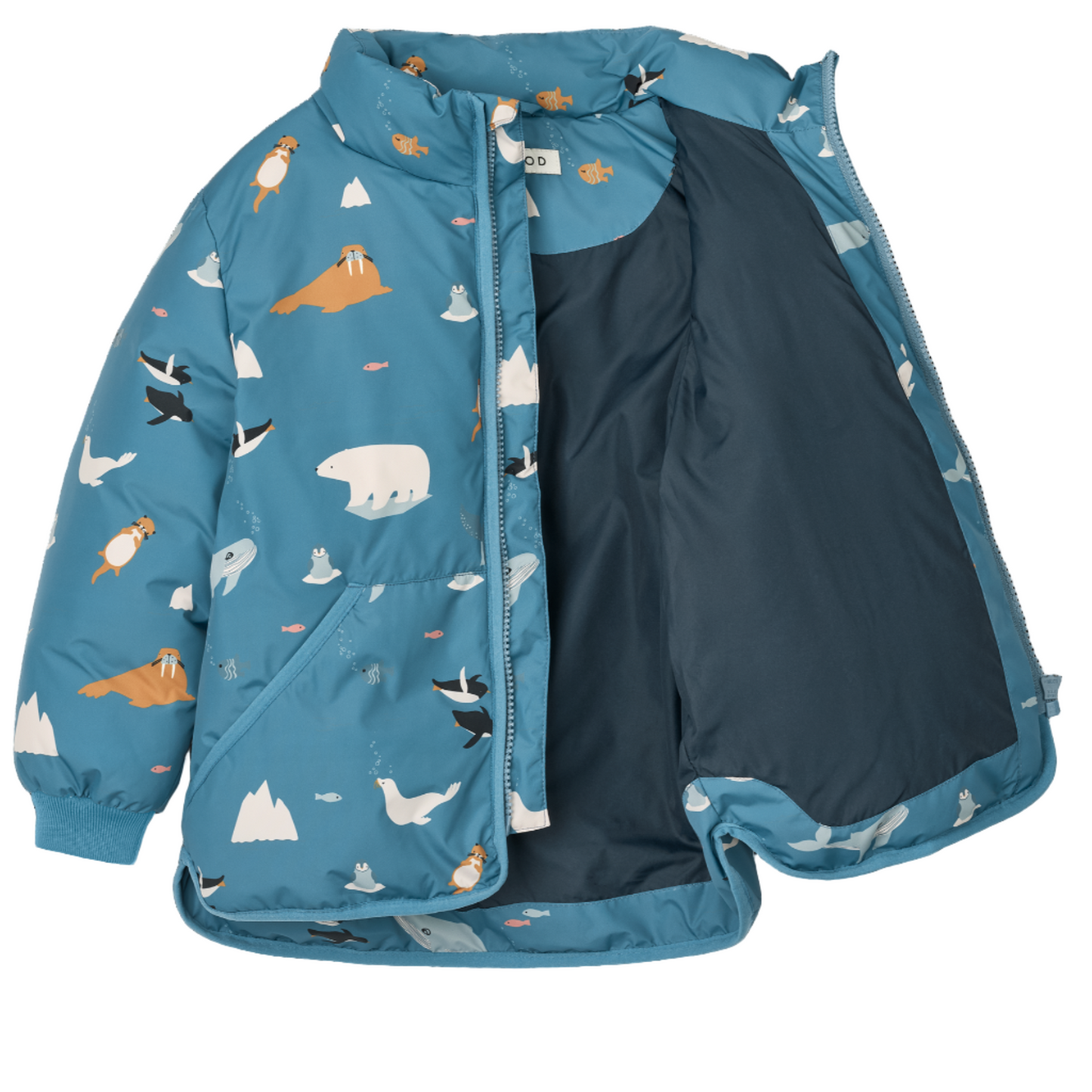 99.LW20056_2501 # Παιδικό Μπουφάν Brantley Arctic Sea