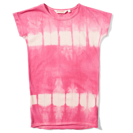 Παιδικό Φόρεμα Tie-Dye Ροζ
