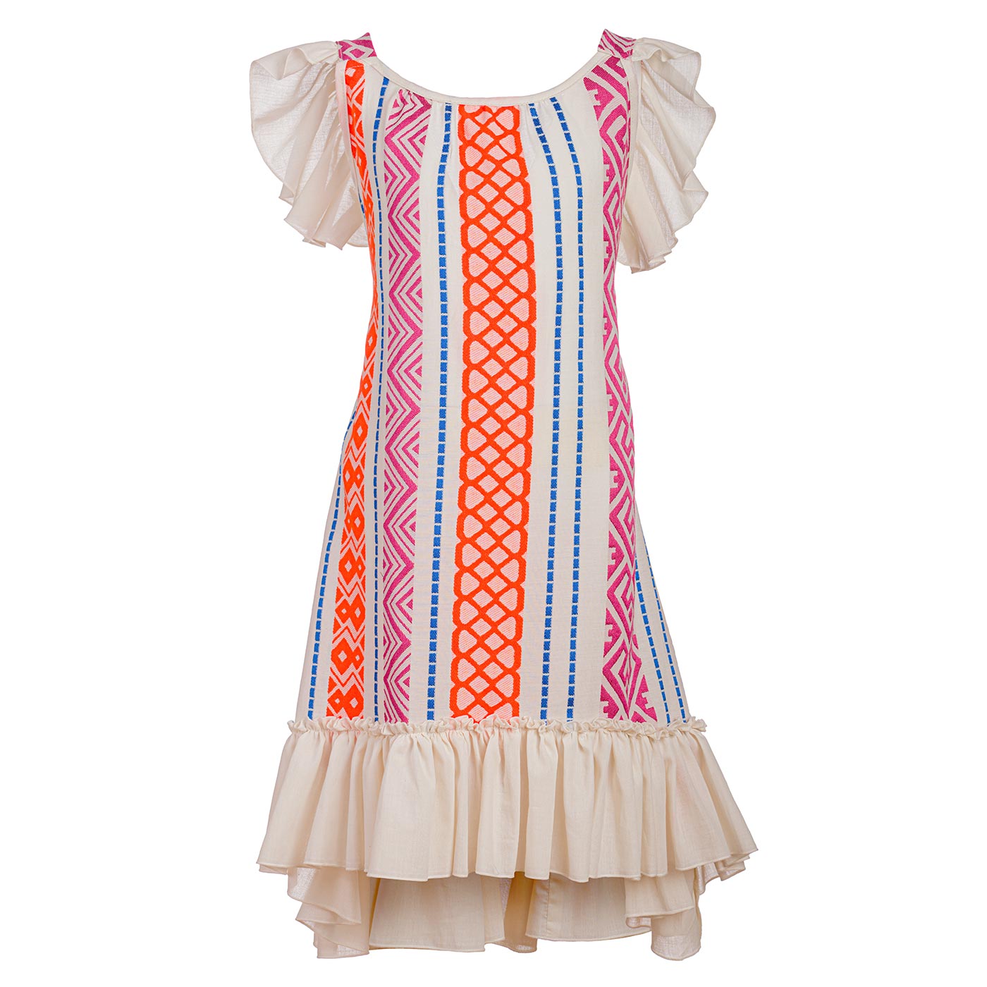 Παιδικό Υφαντό Φόρεμα Multicolor