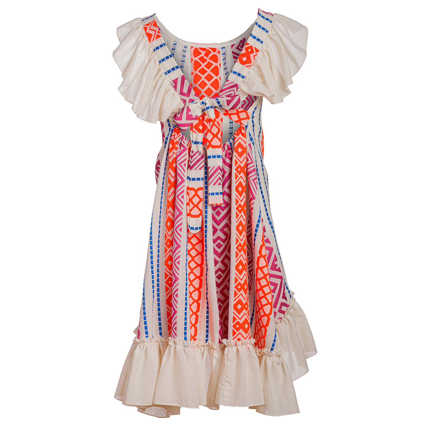 Παιδικό Υφαντό Φόρεμα Multicolor