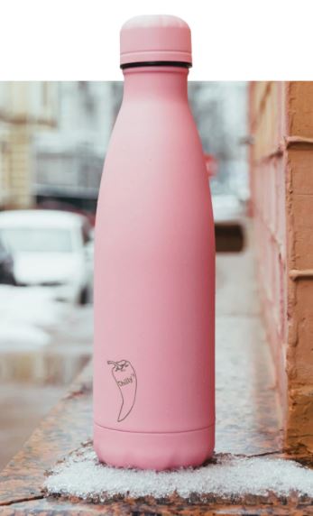 Καπάκι για Μουκάλι Chilly's 260/500ml Παστέλ Ροζ