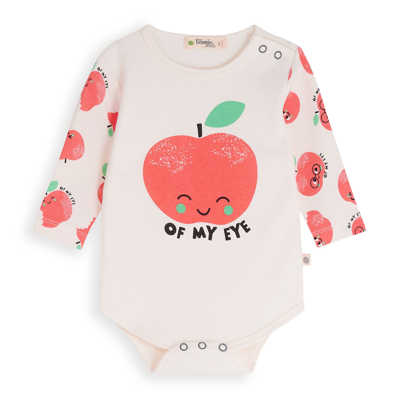 Βρεφικό Μακρυμάνικο Φορμάκι Apples