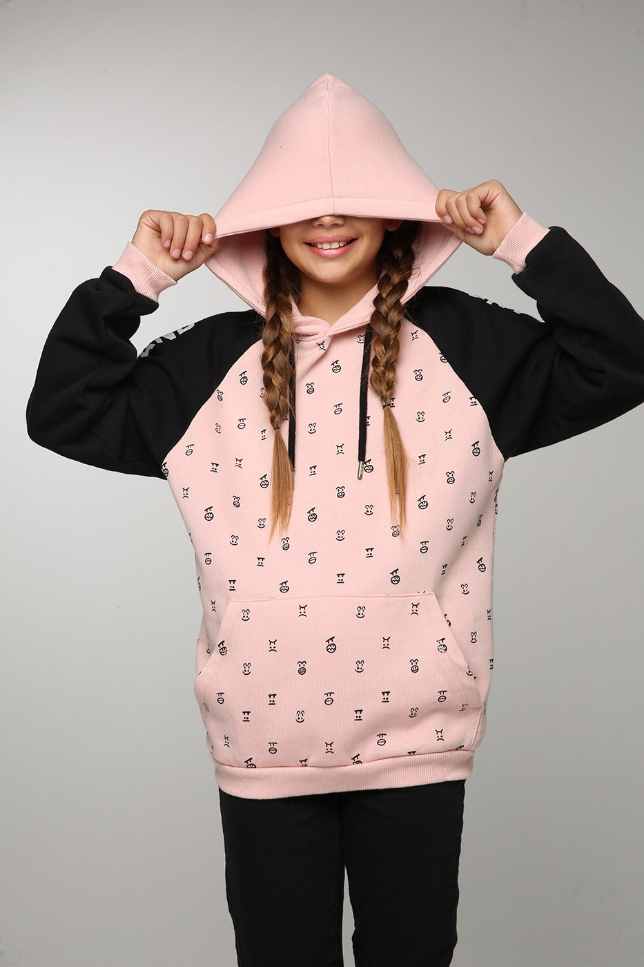 Παιδική Μπλούζα Φούτερ Expressions Pink