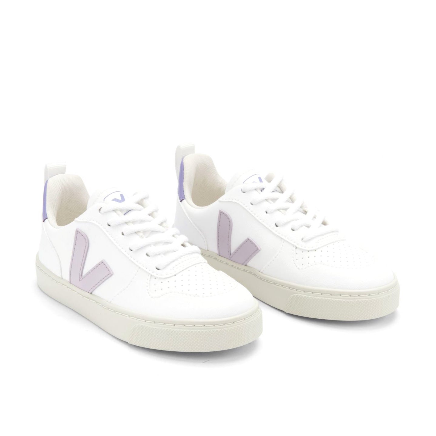 Kids Sneakers Veja White Lavender