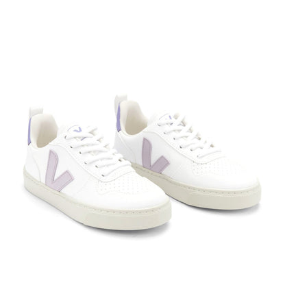 Kids Sneakers Veja White Lavender