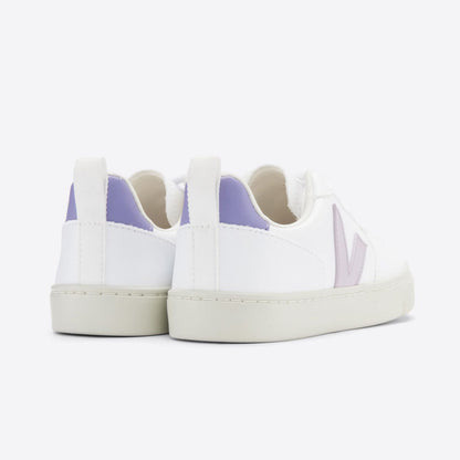 Kids Sneakers Veja White Lavender