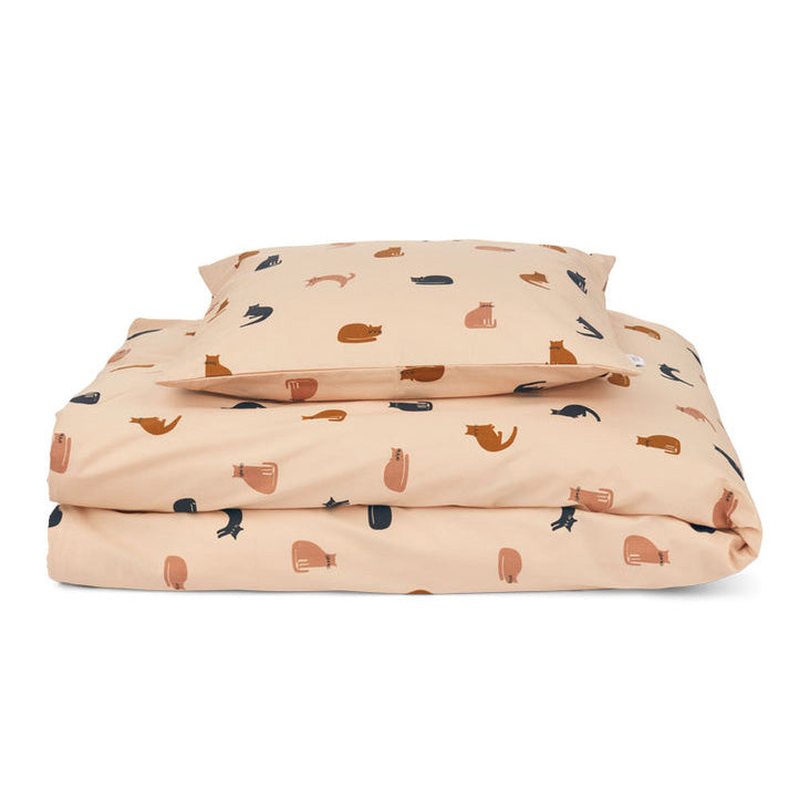 Σετ Βρεφική Παπλωματοθήκη Miauw / Apple Blossom