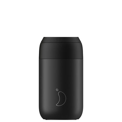 Ποτήρι Καφέ Chilly's Series 2 Abyss Black 340ml