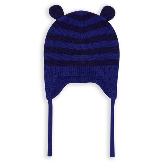 Βρεφικό Σκουφί με Αυτάκια Blueberry