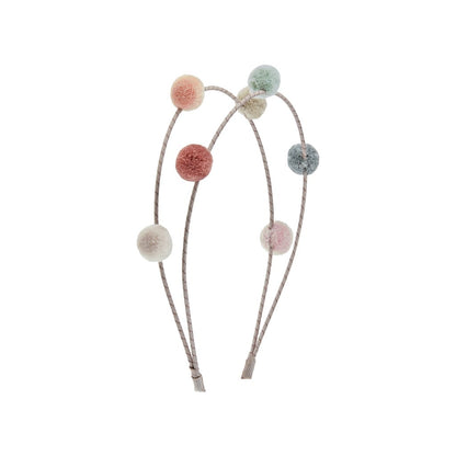 Παιδική Στέκα Μαλλιών Double Pom-Pom