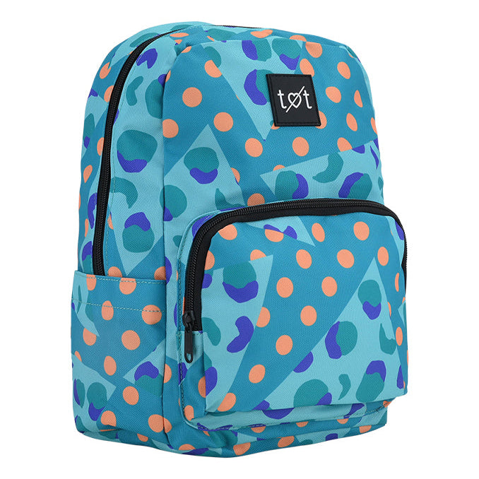 99.TT511-155 # Παιδικό Σακίδιο Πλάτης Dancing Dots Green