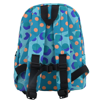 99.TT511-155 # Παιδικό Σακίδιο Πλάτης Dancing Dots Green