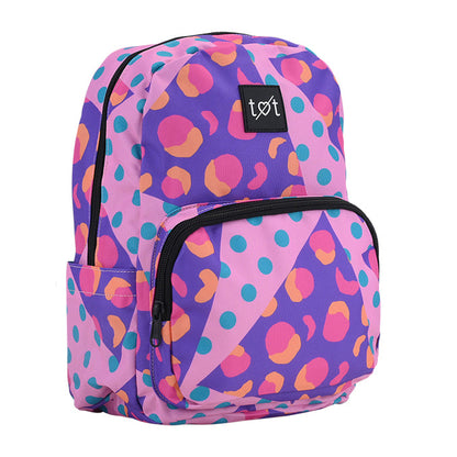 99.TT511-154 # Kids Backpack Dancing Dots Pink
