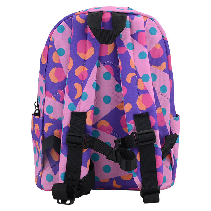 99.TT511-154 # Kids Backpack Dancing Dots Pink