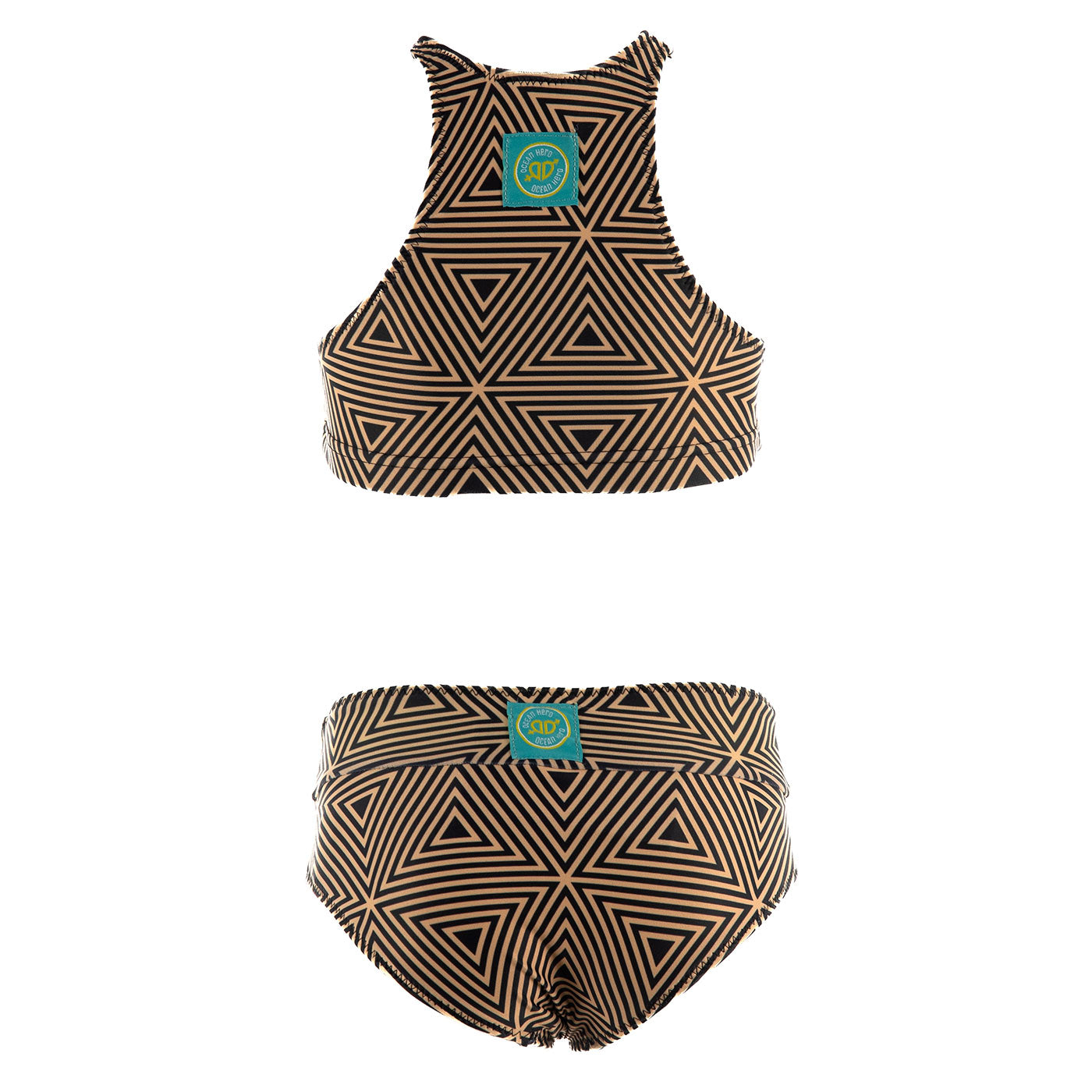 Παιδικό Μαγιώ Μπικίνι Delphine Gold Shell