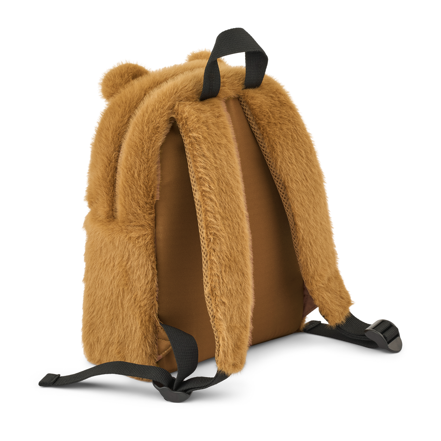 99.LW20976_3050 # Kids Plush Backpack Denise Tiger Golden Caramel