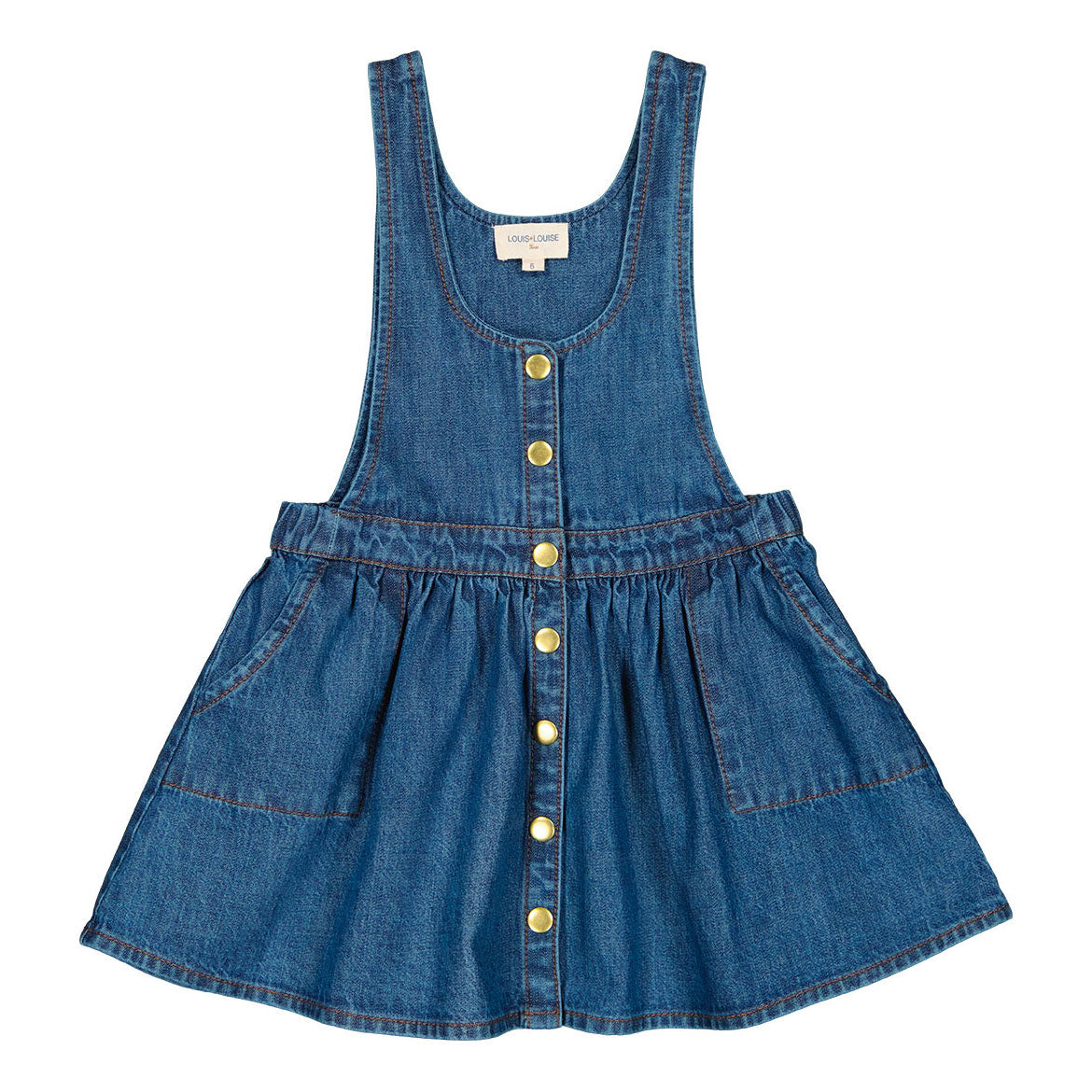 Παιδικό Denim Φόρεμα Solia